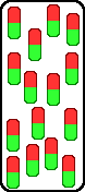Typical illustration of the model of elementary magnets